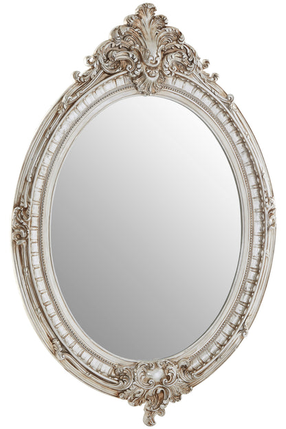 Seraphina Champagne Oval Framed Wall Mirror