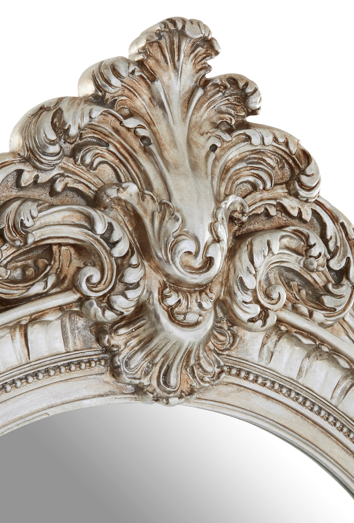 Seraphina Champagne Oval Framed Wall Mirror