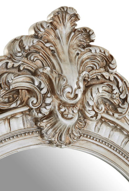 Seraphina Champagne Oval Framed Wall Mirror