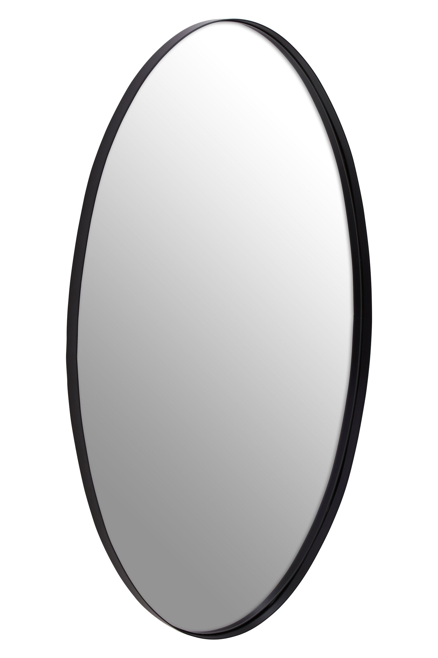 Felix Industrial Wall Mirror with Black Finish Frame | Bali & Blue
