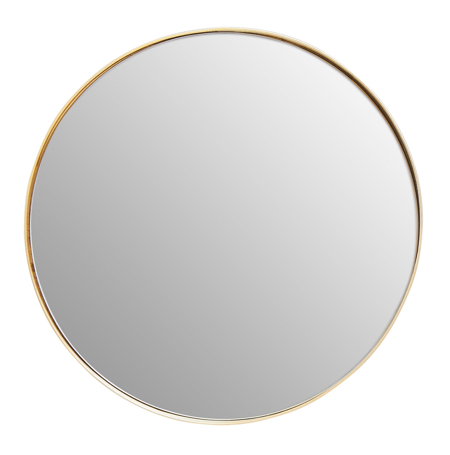 Alexi Luxe Medium Gold Wall Mirror