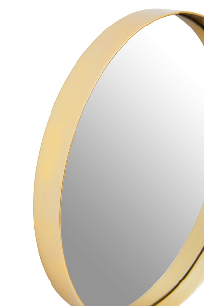 Alexi Luxe Small Gold Wall Mirror