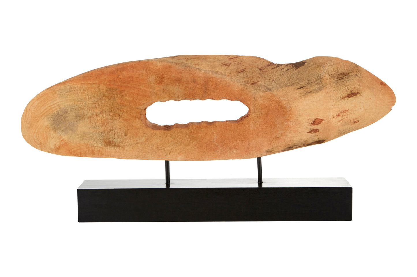 Nautica Natural Mango Wood Organic Sculpture | Bali & Blue
