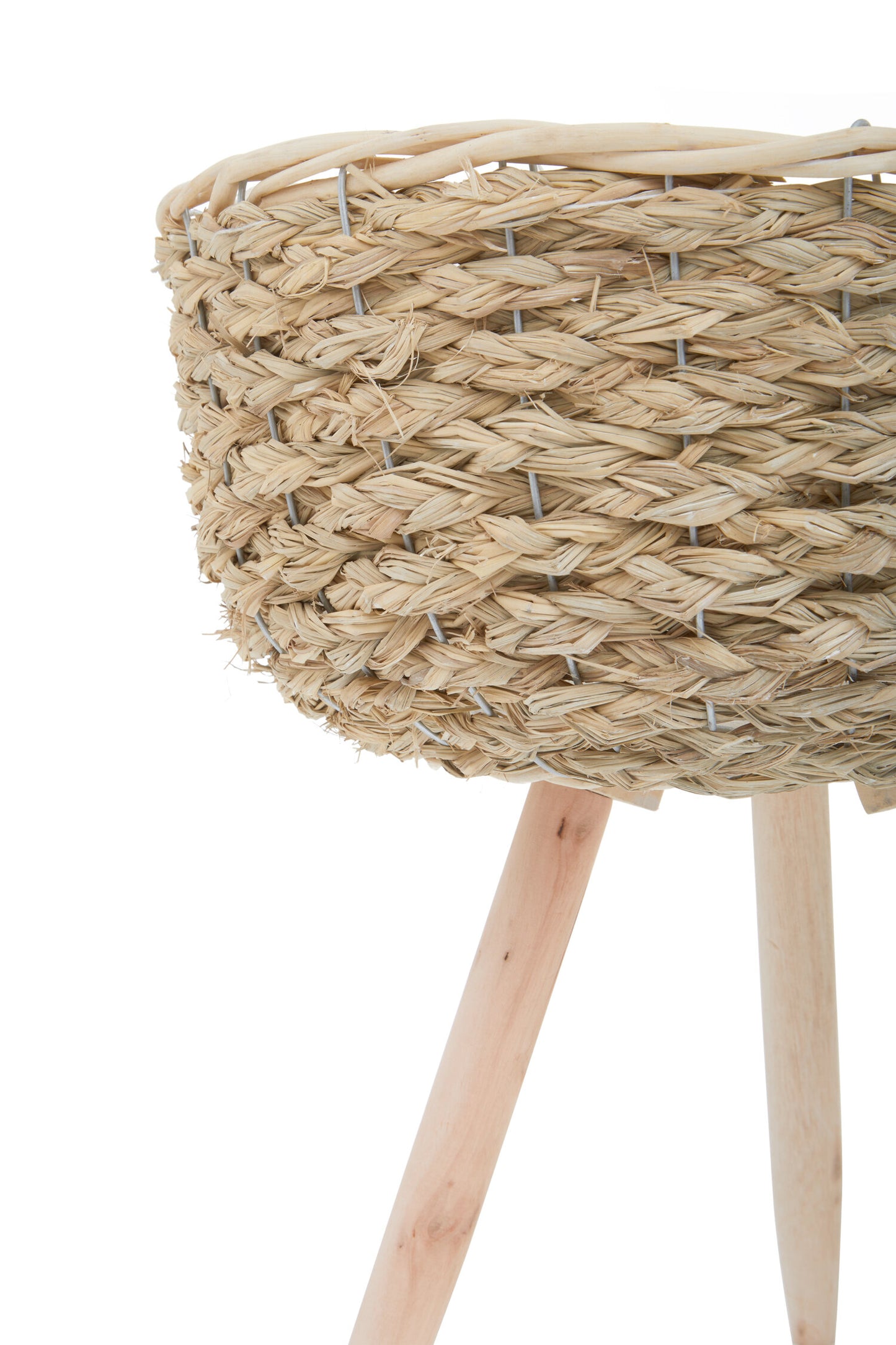 Seychelles Set of Two Natural Planters