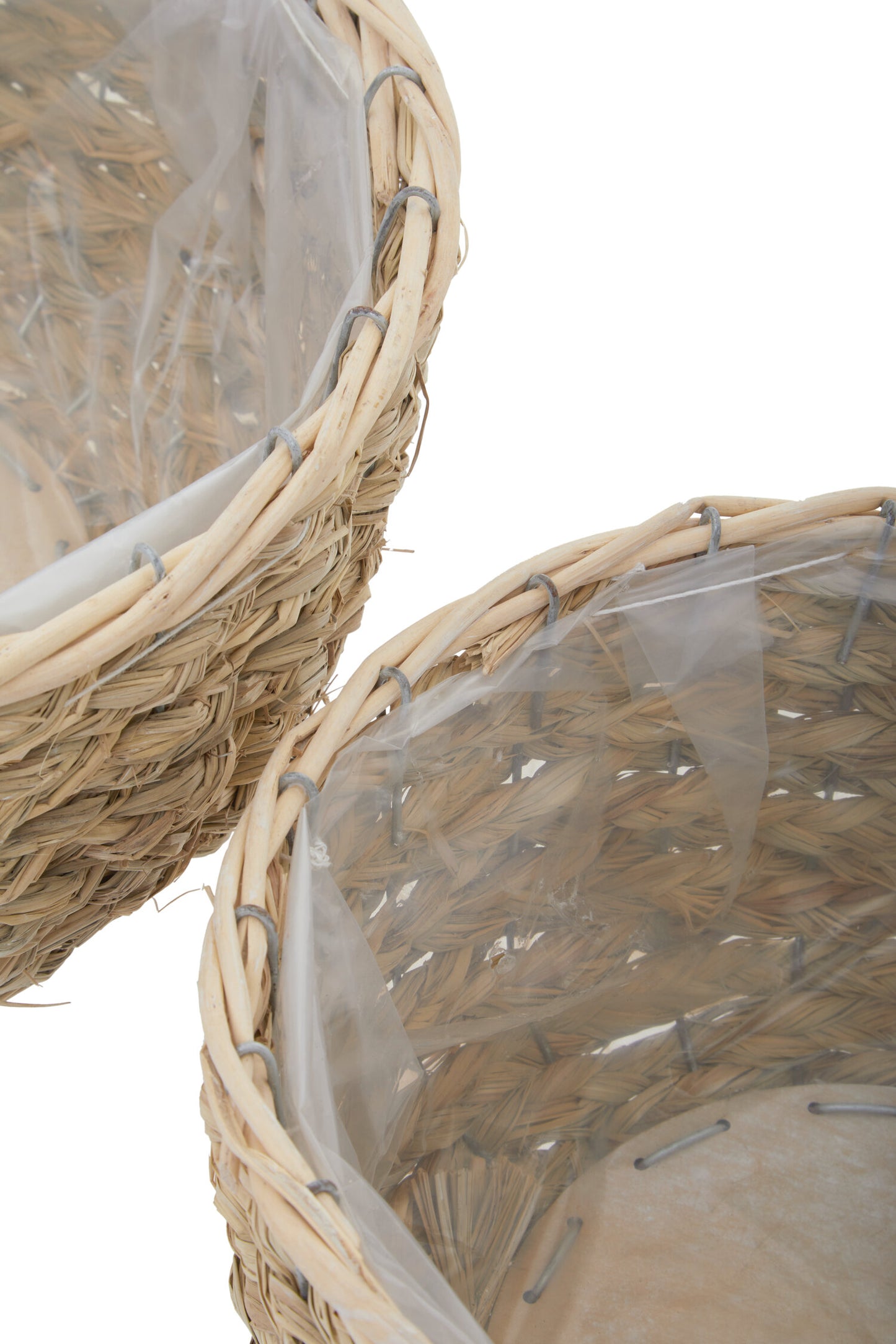 Seychelles Set of Two Natural Planters