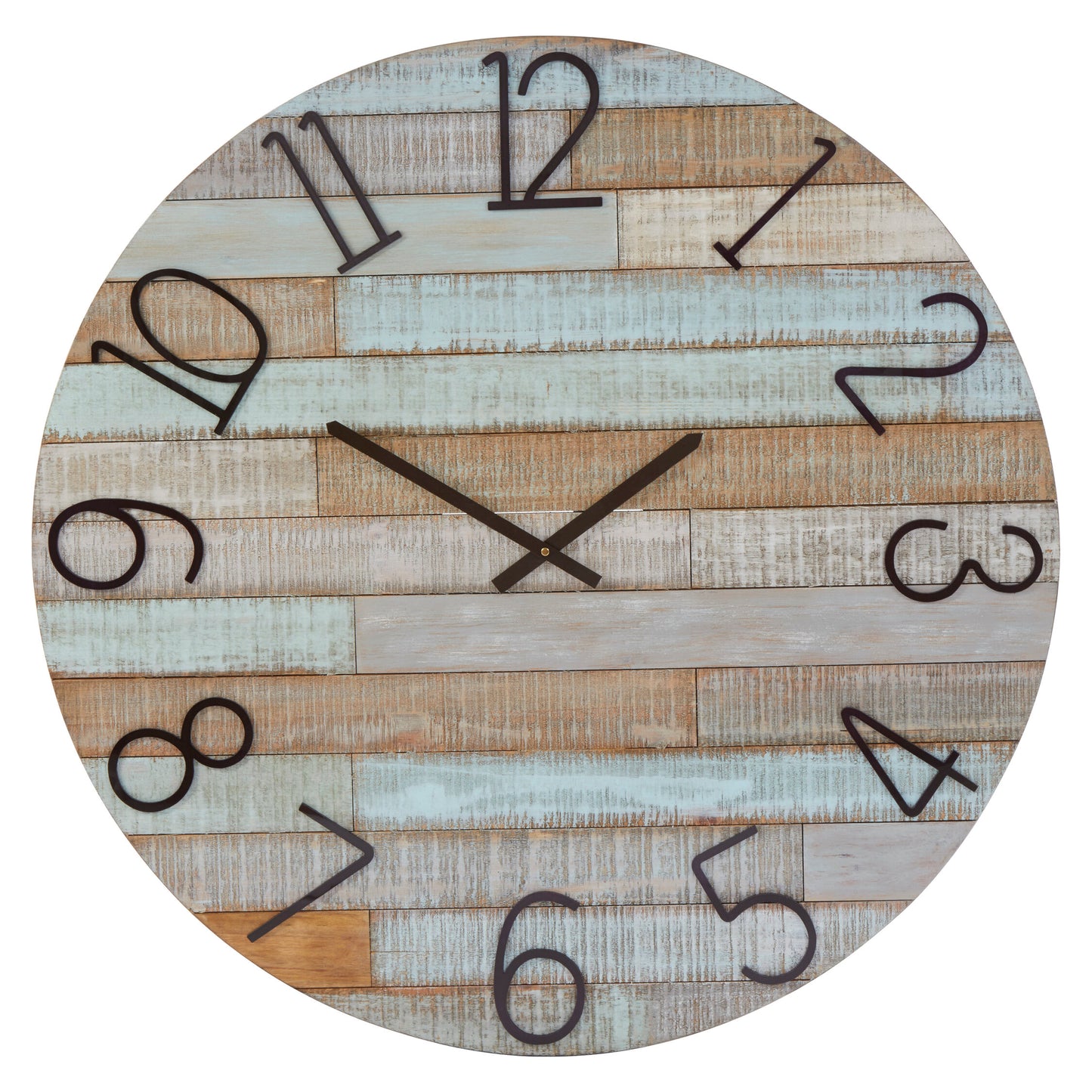 Shore Fir Wood Wall Clock