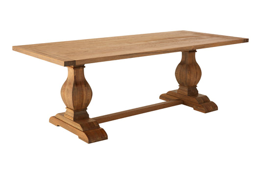 Austin Oak Wood Dining Table | Bali & Blue