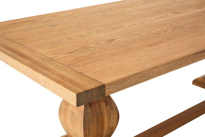 Austin Oak Wood Dining Table