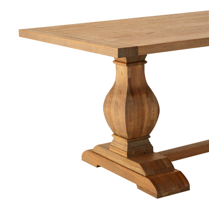 Austin Oak Wood Dining Table