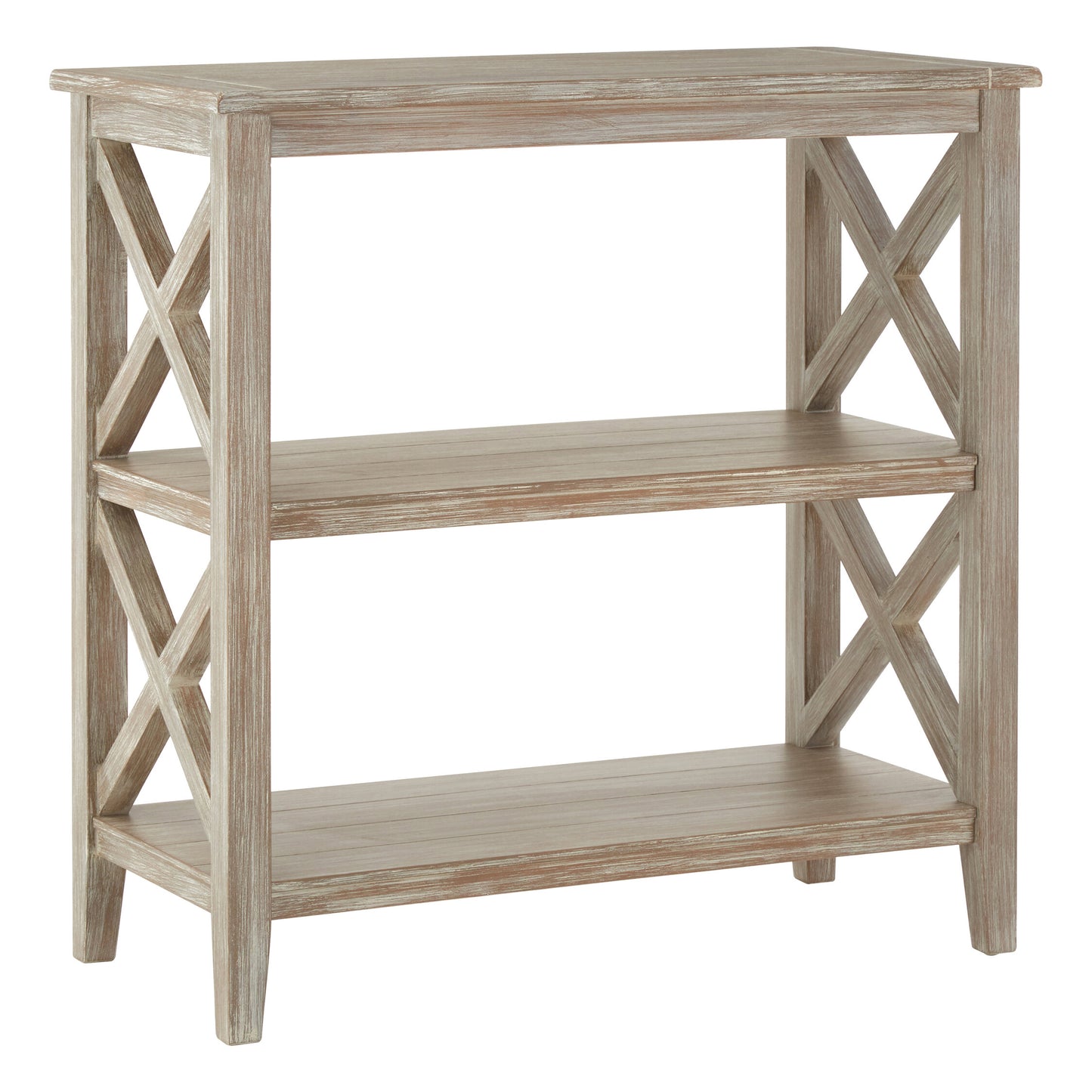 Cambridge Natural Wash 2 Shelf Bookcase