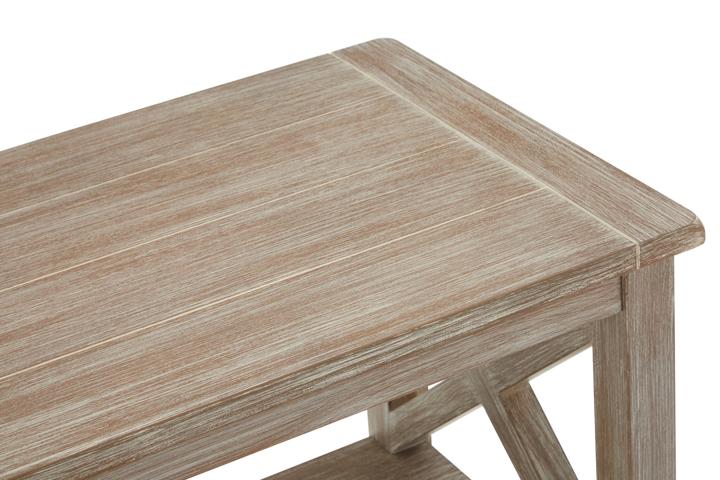 Cambridge Natural Wash 2 Shelf Bookcase