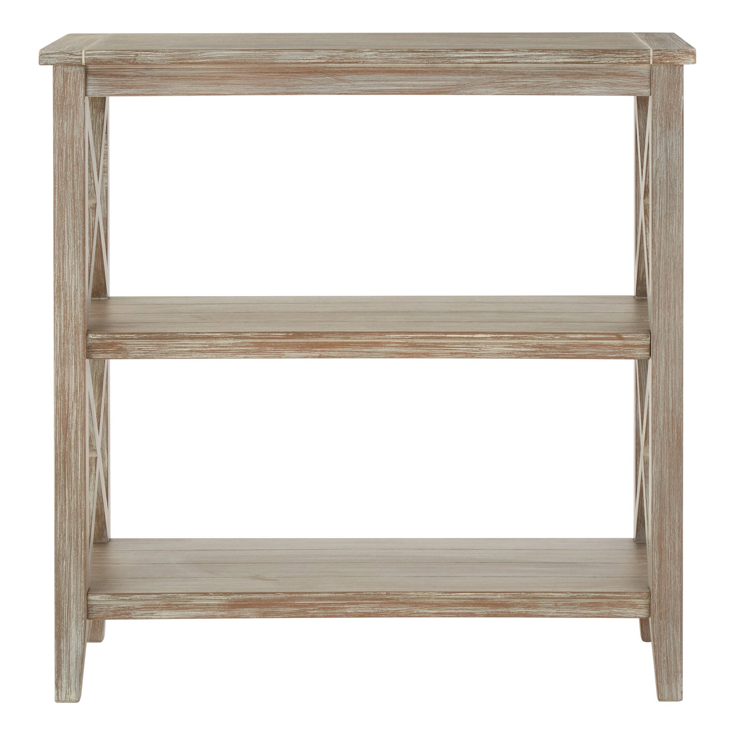 Cambridge Natural Wash 2 Shelf Bookcase