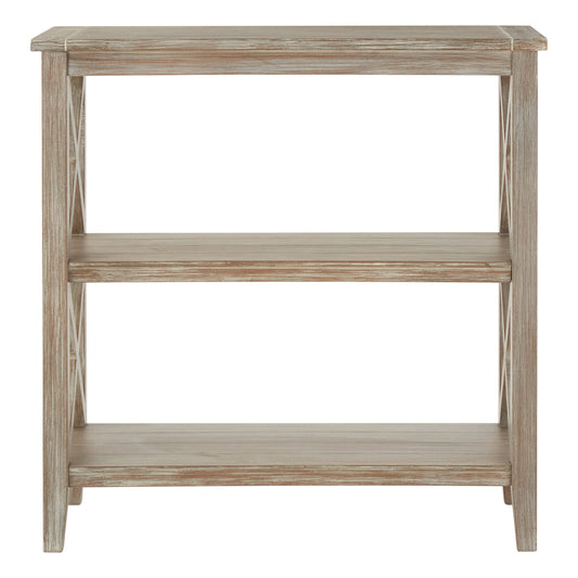 Cambridge Natural Wash 2 Shelf Bookcase