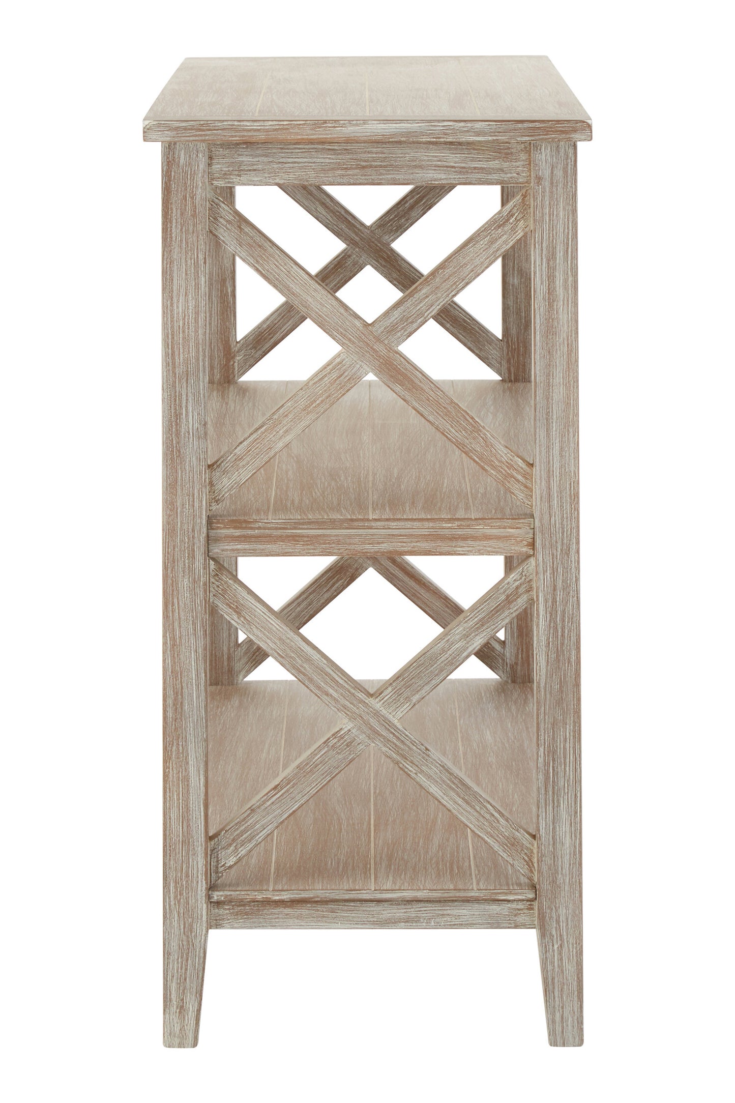 Cambridge Natural 2 Shelf Bookcase