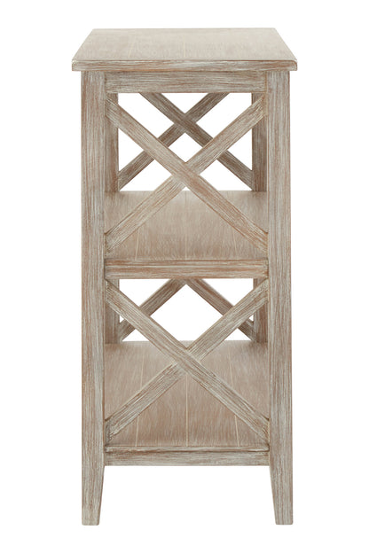 Cambridge Natural 2 Shelf Bookcase
