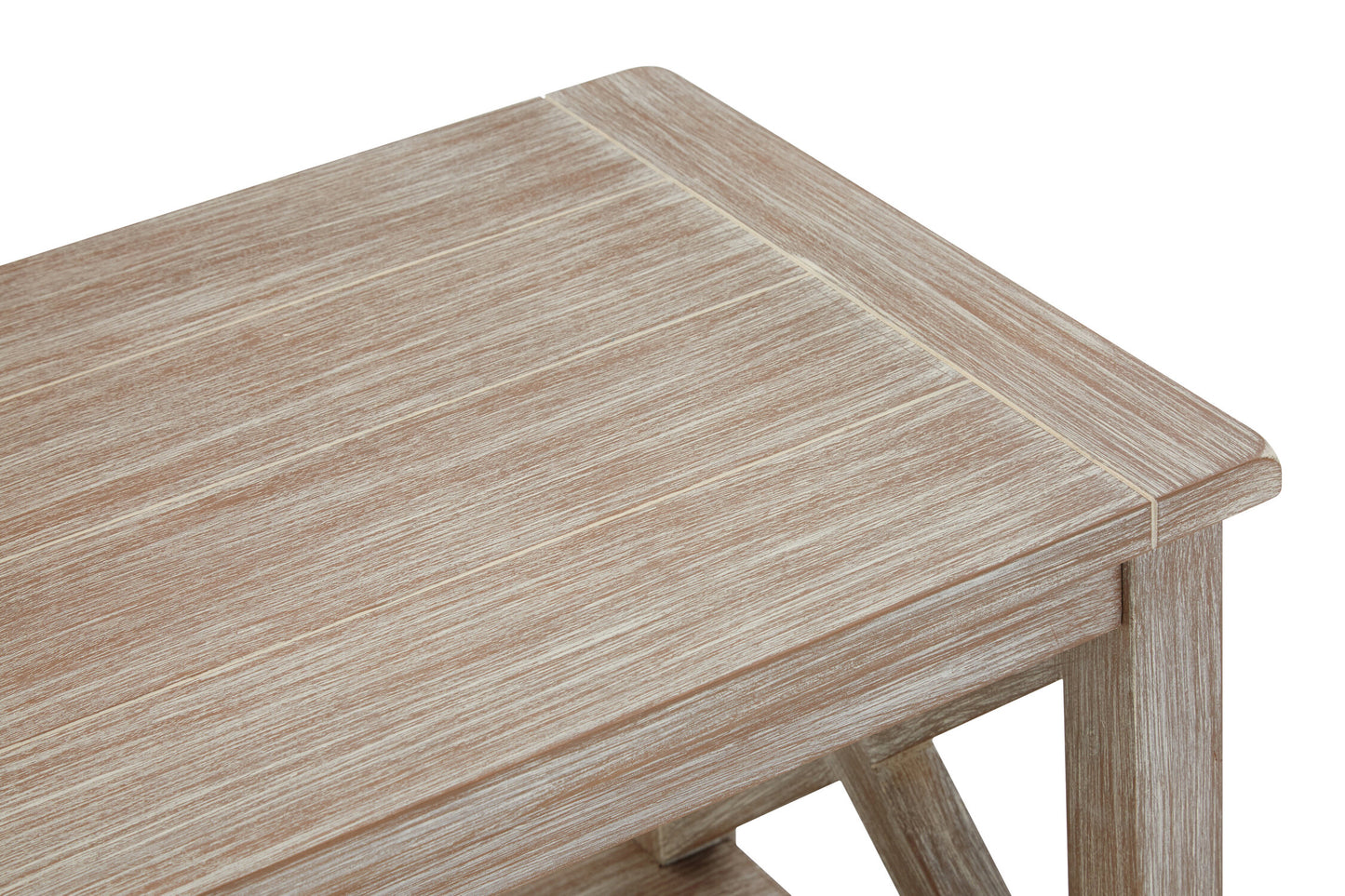 Cambridge Natural 2 Shelf Bookcase
