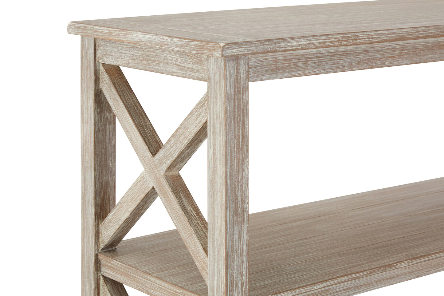 Cambridge Natural 2 Shelf Bookcase