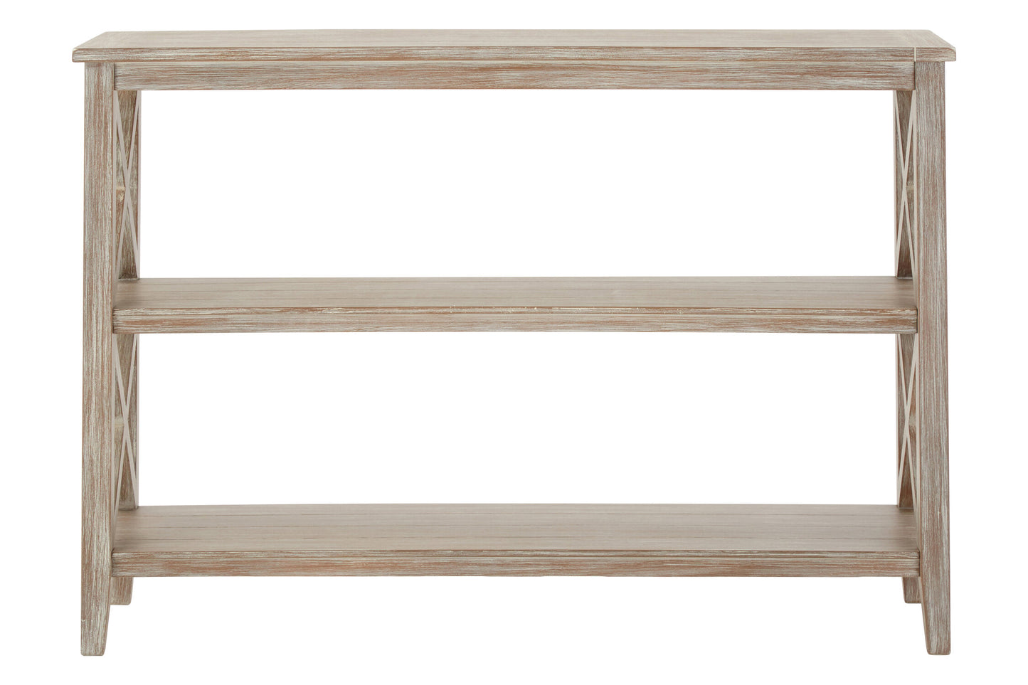 Cambridge Natural 2 Shelf Bookcase
