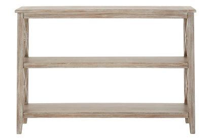 Cambridge Natural 2 Shelf Bookcase