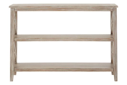 Cambridge Natural 2 Shelf Bookcase