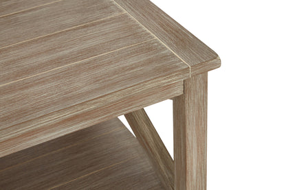 Cambridge Natural Pine Wood Coffee Table