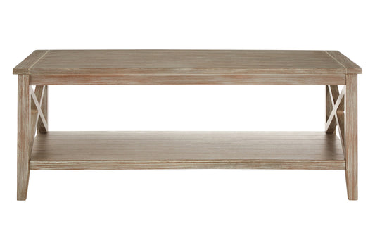 Cambridge Natural Pine Wood Coffee Table
