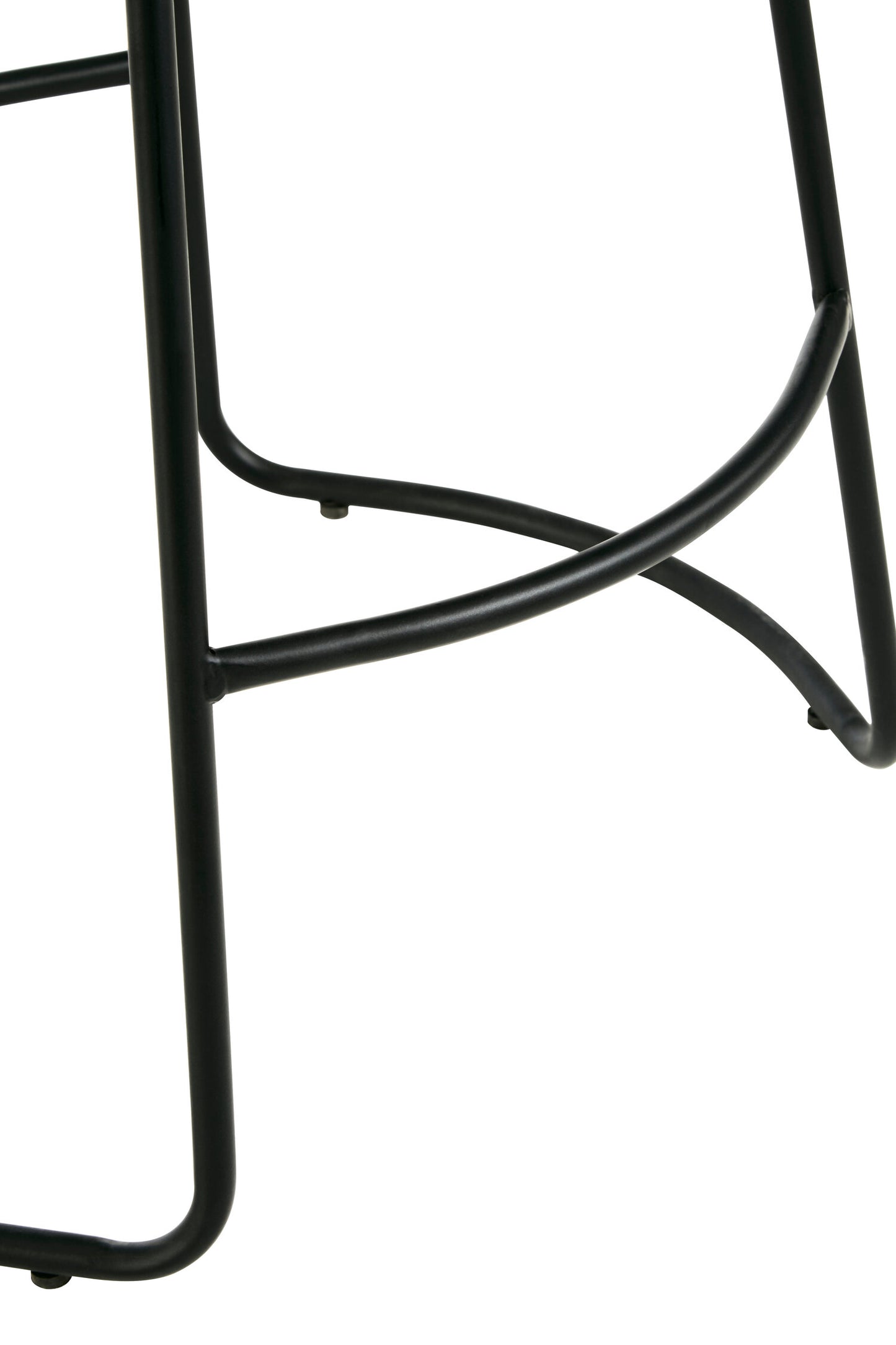 Shoreditch Faux Leather Bar Stool with Metal Legs