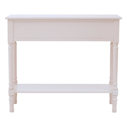 Cambridge 2 Drawers White Console Table