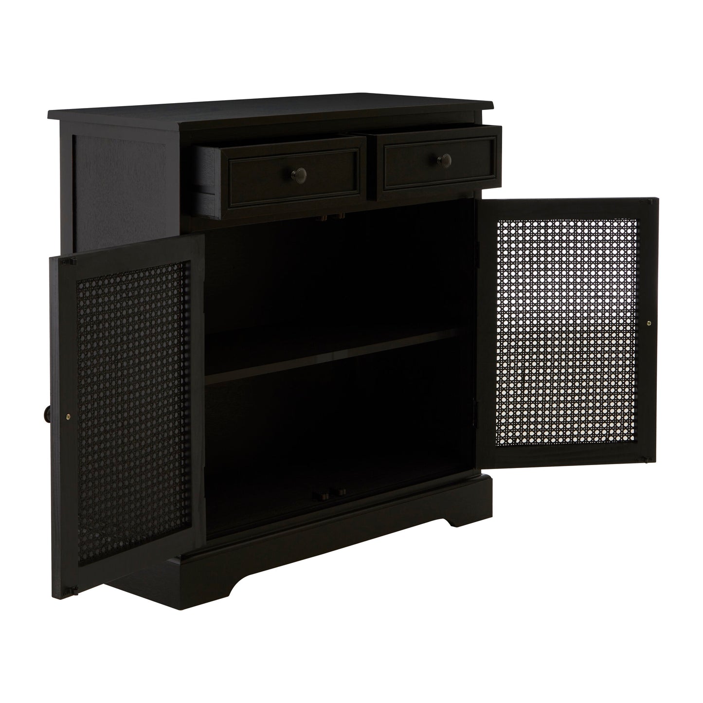 Cambridge Black Wooden Sideboard