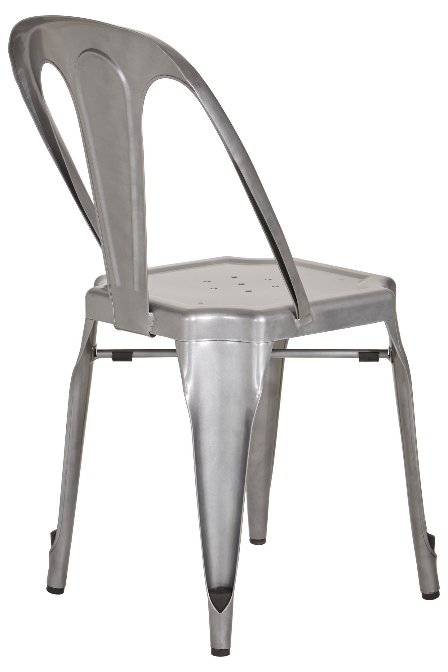Industrial Grey Industrial Metal Dining Chair