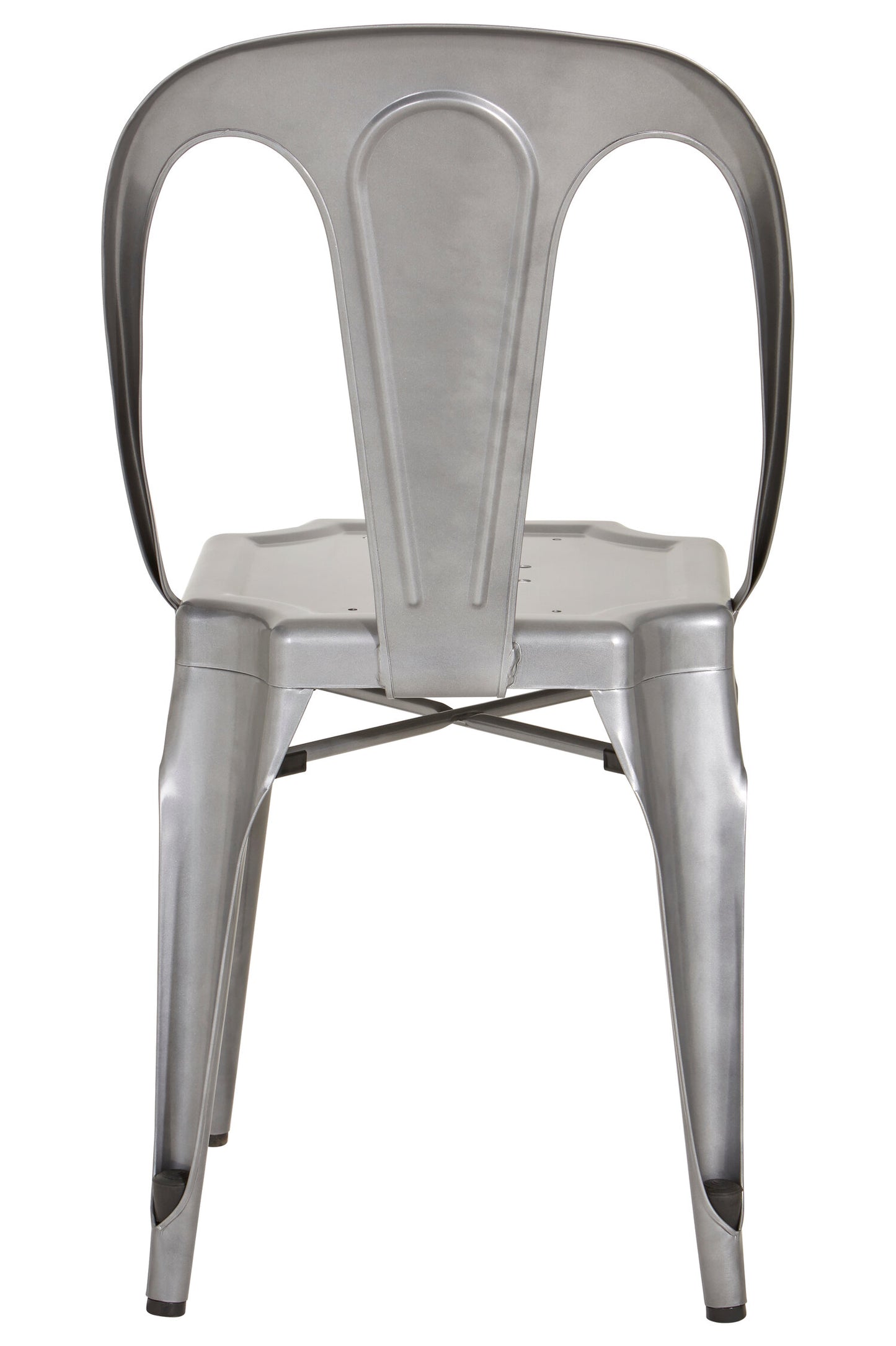 Industrial Grey Industrial Metal Dining Chair