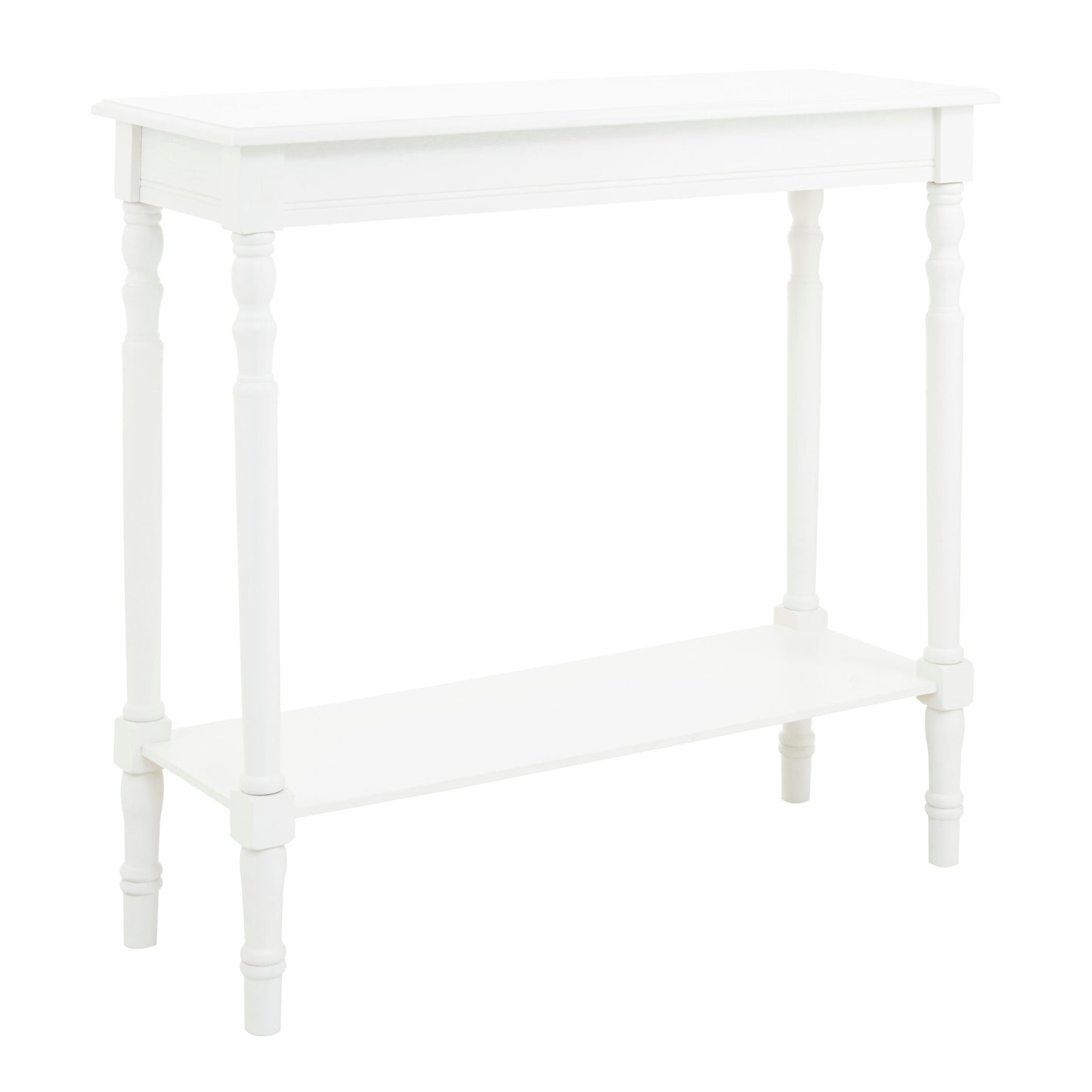 Cambridge White Rectangular Console Table