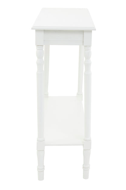 Cambridge White Rectangular Console Table