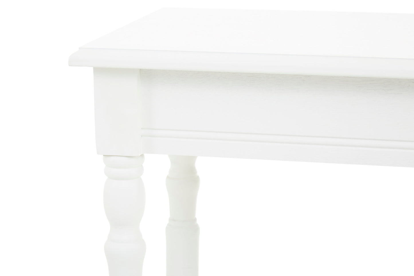 Cambridge White Rectangular Console Table
