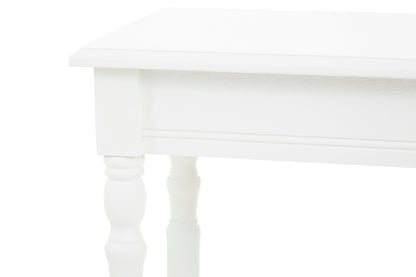 Cambridge White Rectangular Console Table