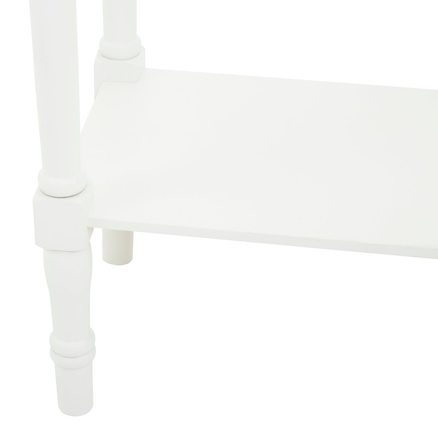 Cambridge White Rectangular Console Table