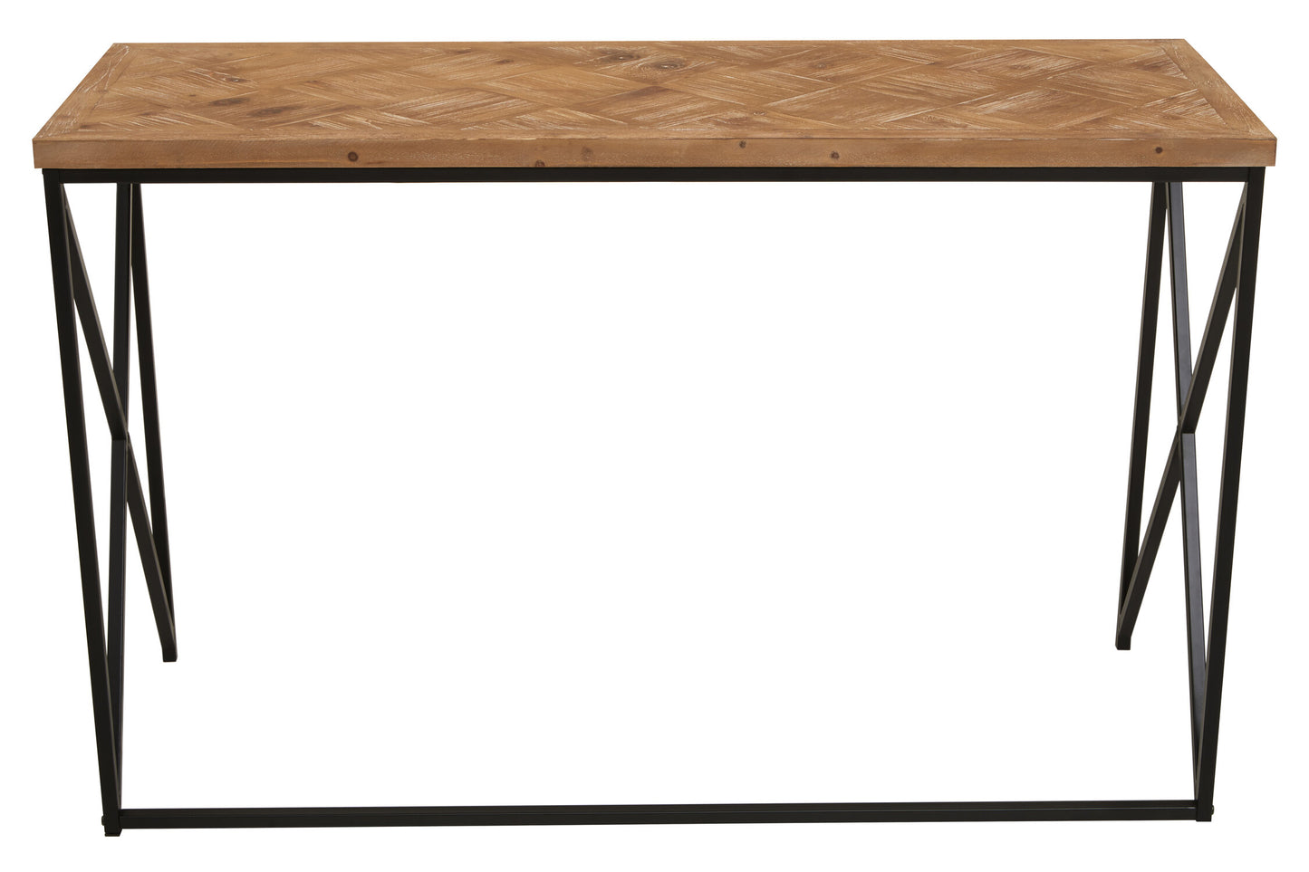 Alexander Parquet Fir Wood Console Table