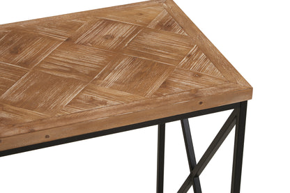 Alexander Parquet Fir Wood Console Table
