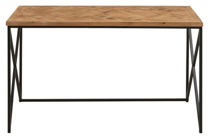 Alexander Parquet Fir Wood Console Table