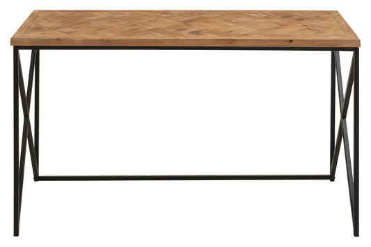 Alexander Parquet Fir Wood Console Table