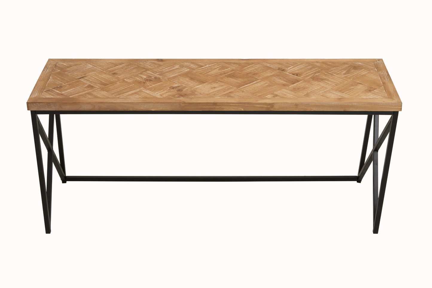 Alexander Parquet Fir Wood Coffee Table