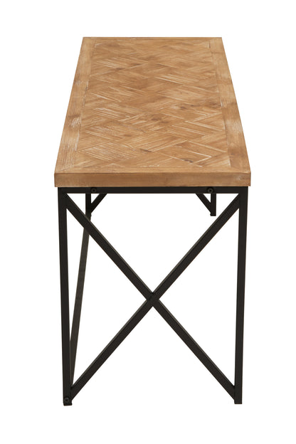 Alexander Parquet Fir Wood Coffee Table