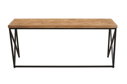 Alexander Parquet Fir Wood Coffee Table