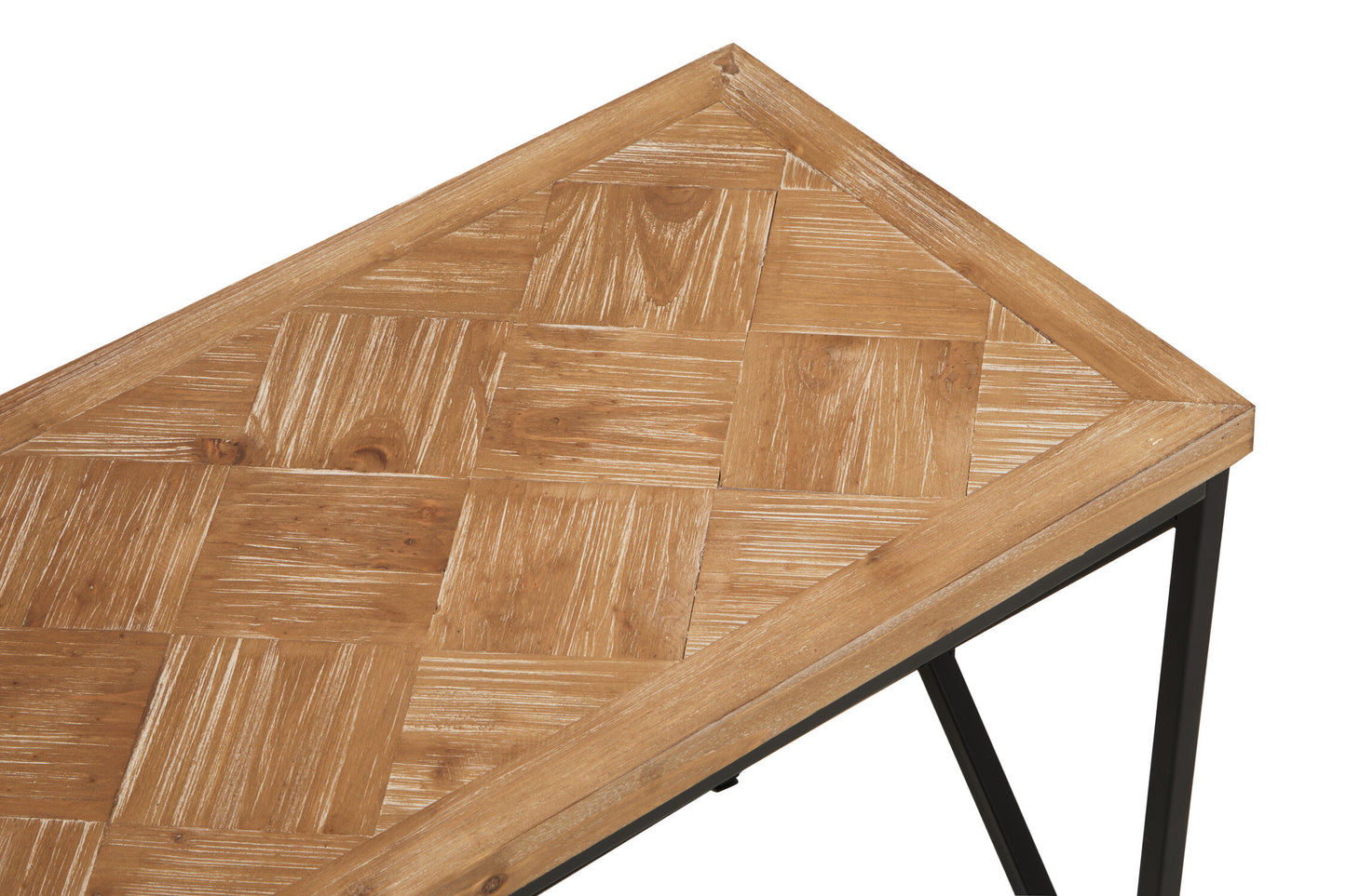 Alexander Parquet Fir Wood Coffee Table