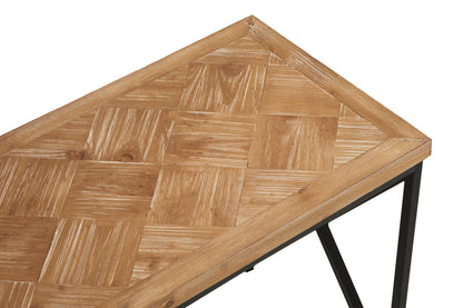 Alexander Parquet Fir Wood Coffee Table