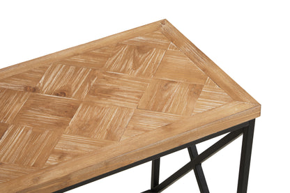 Alexander Parquet Fir Wood Coffee Table