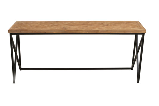 Alexander Parquet Fir Wood Coffee Table