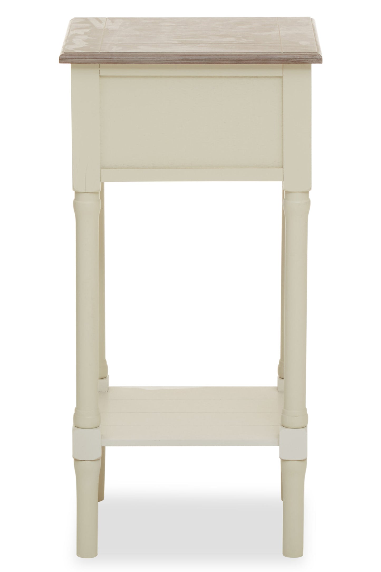Cambridge One Drawer Ivory Side Table