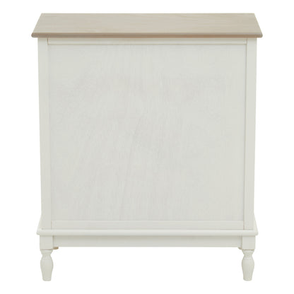 Cambridge 2 Drawer White Sideboard