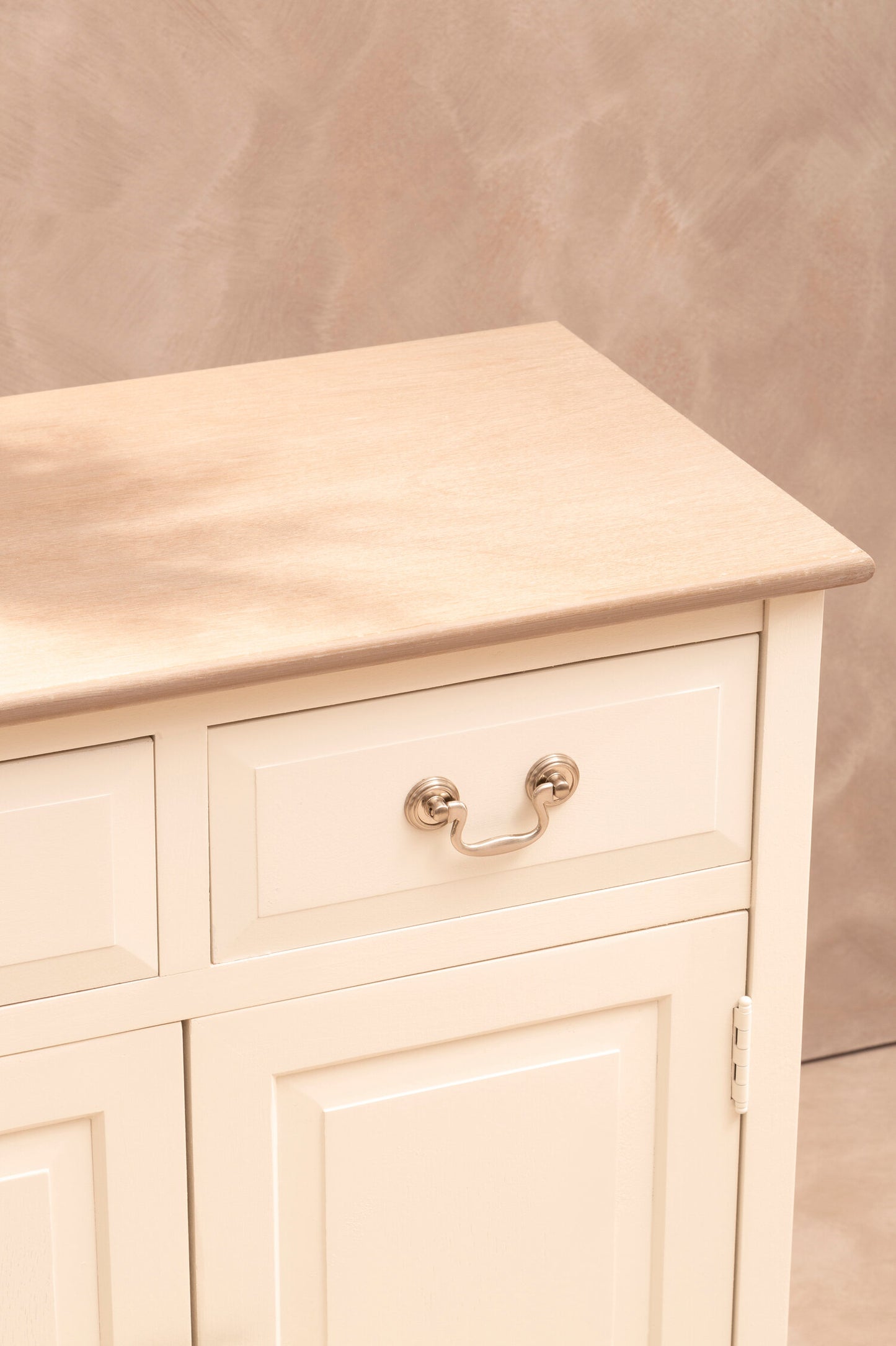 Cambridge 2 Drawer White Sideboard